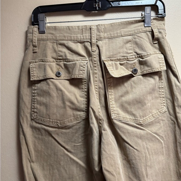 Madewell Utility‎ Workwear Pants Womens 27 Khaki Y2K Chore Straight Leg 28 - Picture 11 of 11